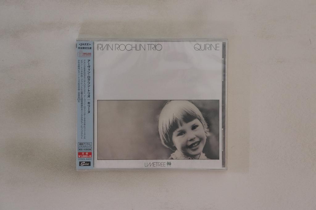 CD IRVIN ROCHLIN TRIO Quirine CDSOL6422 TIMELESS RECORD 2016 Япония Obi Джаз Б/у
