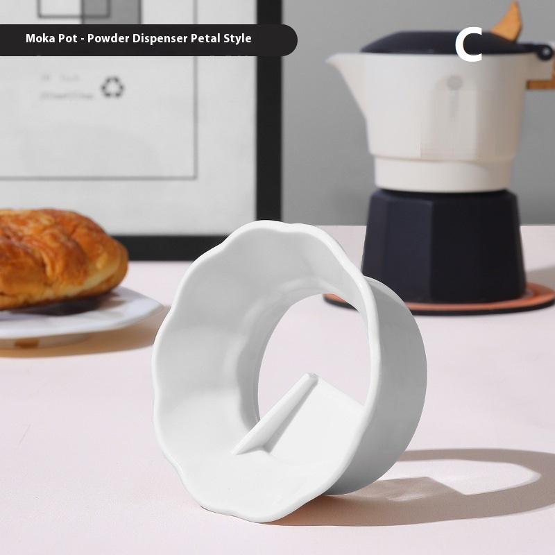 Универсальный темпер для кофе для гейзерной кофеварки, роторное дозирующее кольцо для порошка, распределитель-выравниватель кофе, материал АБС пищевого класса, инструмент для эспрессо