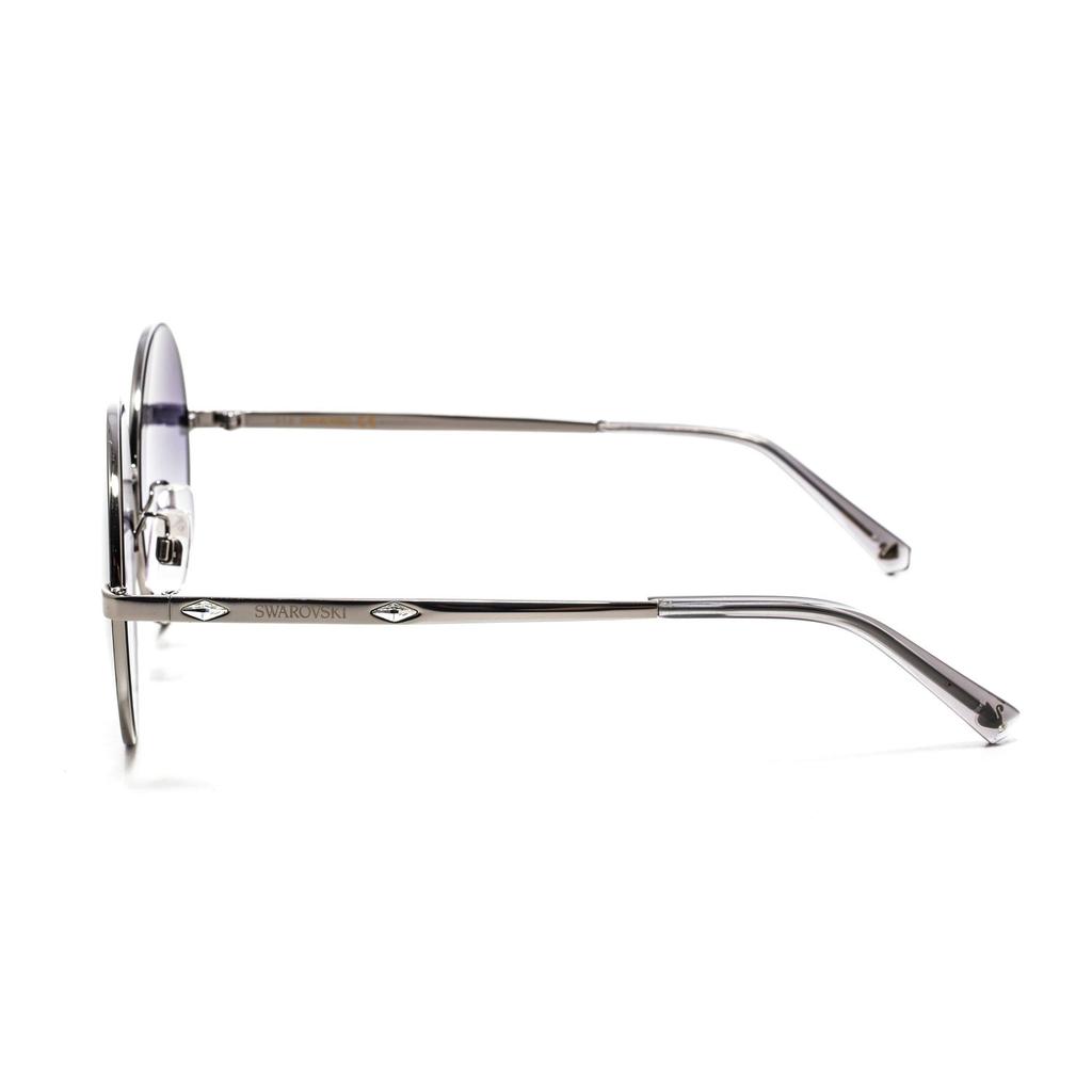 Женские круглые металлические солнцезащитные очки SK0301-K