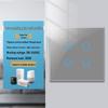 Умный WiFi+RF выключатель Zhengshang C4 Graffiti, стандарт ЕС, с голосовым управлением для Alexa и Google.