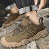 Модные мужские горные туристические сандалии 2025 Новые мужские уличные походные туфли Прочные Водонепроницаемые Треккинговые Повседневные Кроссовки Мужские Нескользящие Балетки