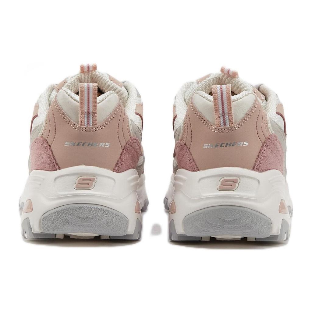 (WMNS) Skechers D'Lites 1.0 Low Running Shoes Pink/White Women's 11947-MVGY