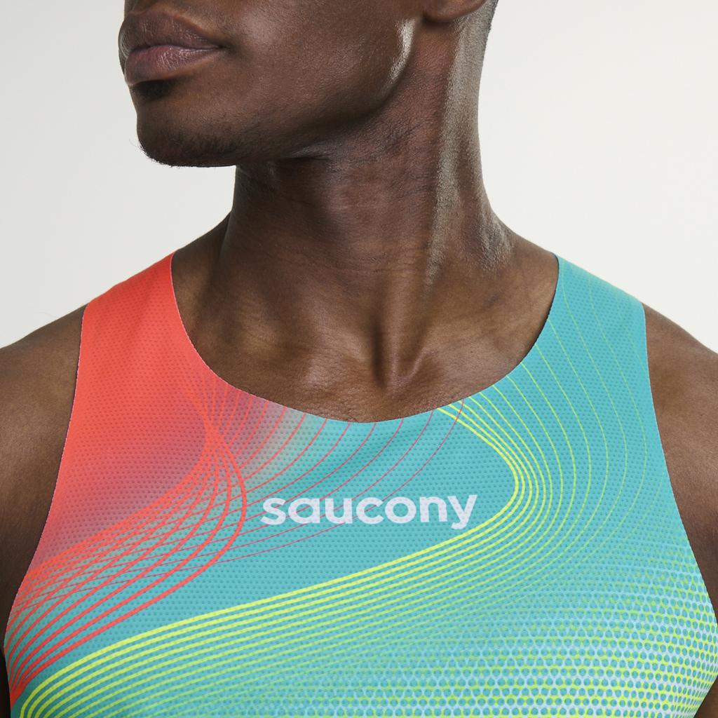 SAUCONY Мужская майка Endorphin SAM800382-EL26