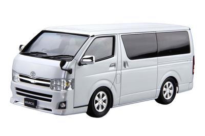 Aoshima Bunka Kyozai Модель автомобиля Toyota TRH200V Hiace Super GL Масштаб Пластиковая модель (АОСИМА) '10 1/24