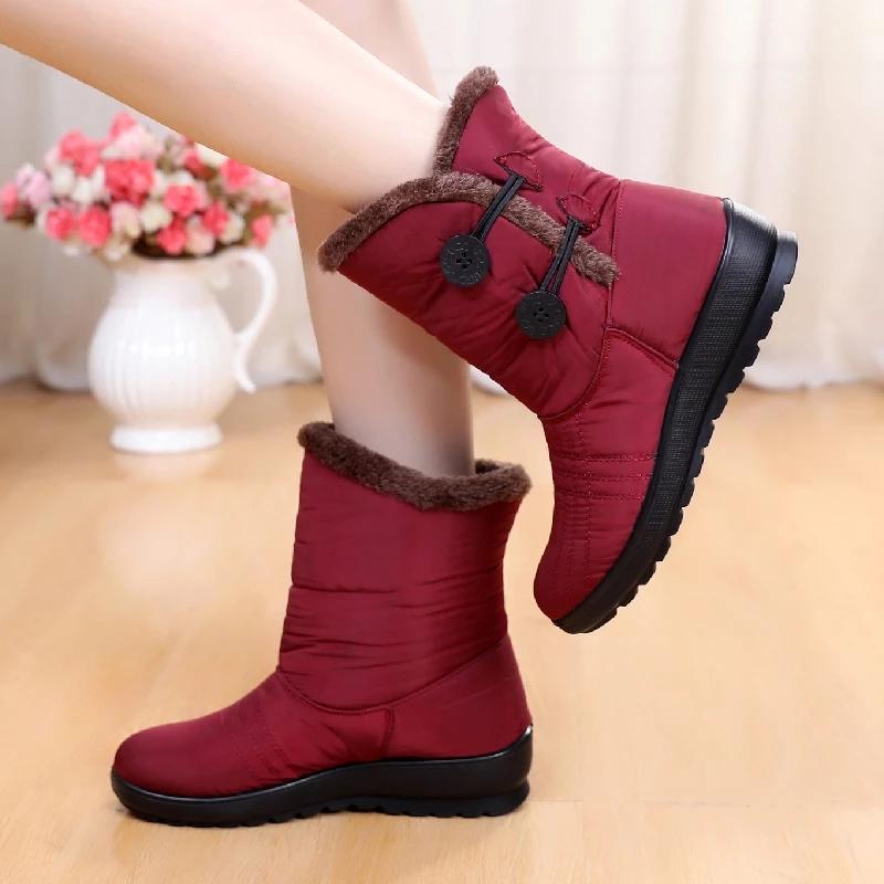 Женские зимние полусапожки