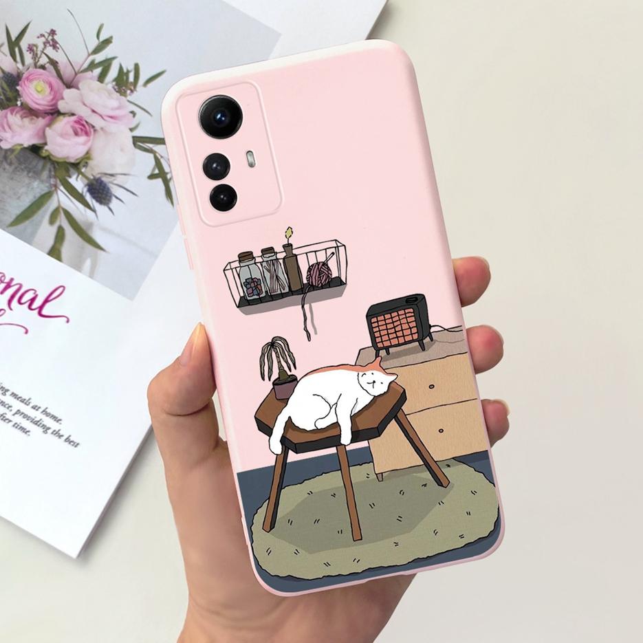 Чехол для Xiaomi Redmi Note 12s Милый Модный Мультяшный Задняя Крышка 6.43'' Мягкий ТПУ Чехол для Телефона Для Redmi Note 12S Note12s Fundas Capa