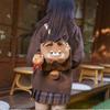 Raccoon Backpack Plush Cartoon Schoolbag Large Capacity Kids Decoration Gift