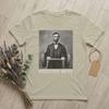 Funny Abe Abraham Lincoln July 4th TShirts Unisex History Buff Awesome Cotton Tee Shirt Crewneck Short Sleeve T Shirt Gift merch