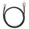 1M UHF Male PL259 To BNC Male Testing Cable Wire CoaxialCable Adapter Accessory