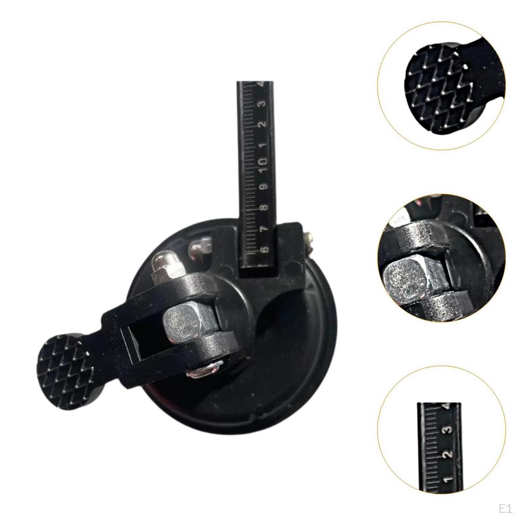 Круглый стеклорез Круг практичный с прозрачной шкалой Принадлежности Стальные циркуль Тип DIY