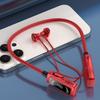Wireless Headphones Neck Cable Noise Canceling Headphones HIFI Stereo Sound Headphones Memory Card Player Headphones For Jogging Workout Running Hikin