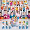 Theme Birthday Party Decoration Birthday Flag Balloons Cake