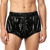 Men‘s Reusable Leakproof Swim Briefs S-3XL Front Zipper Elastic Waistband Waterproof Diaper Cover for Adult Incontinence