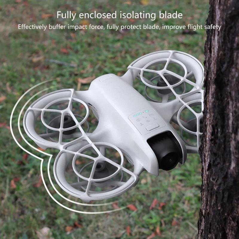 1 Set Propeller Protections Rings Safe UAV Flight Propeller Guard Easy Attachment Accessory for Quadcopter