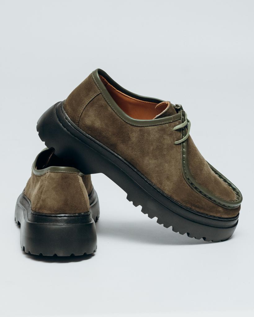 Туфли мужские Bestina 3041 40 хаки замша