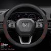 Для TYPE R Accord Civic HRV CRV CITY Jazz Pilot Odyssey Spirior FIT Накладка на руль автомобиля из углеродного волокна Автоаксессуары