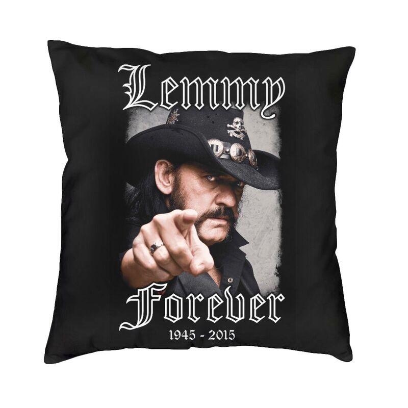 Hot Sale Retro Rock Singer Lemmy Cushion Cover cm Velvet Throw Pillow Case for Living Room Sofa Bedding Pillowcase