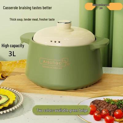 Мультиварка-горшок из керамической глины Bashiting 3 л