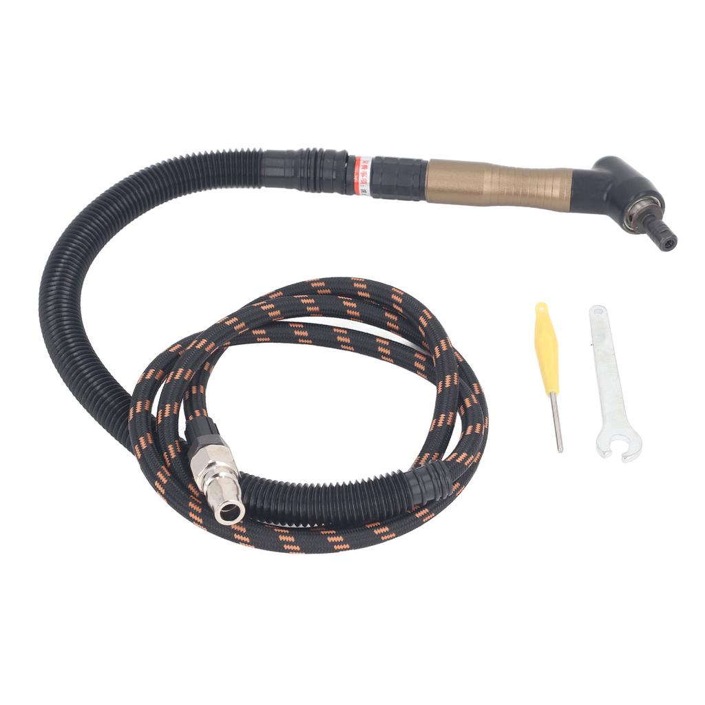   Комплект шлифовальной машины с поворотным переключателем 23500 об/мин, локтевой пневматический шлифовальный карандаш для полировки и удаления заусенцев