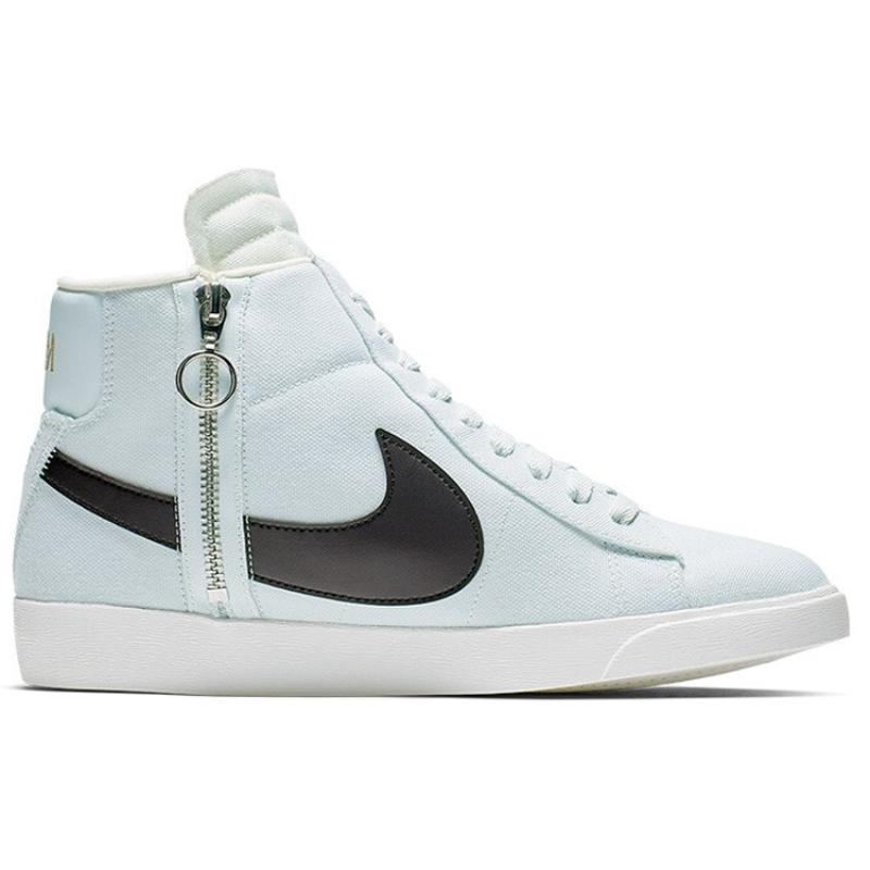 Nike Женские кроссовки Blazer Mid Rebel 'Ghost Aqua' Обувь для скейтборда BQ4022-400
