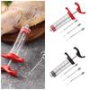 Kitchen Seasoning Syringe Turkey Needle Marinade Syringe Barbecue Syringe Baking Tool Injection Needle