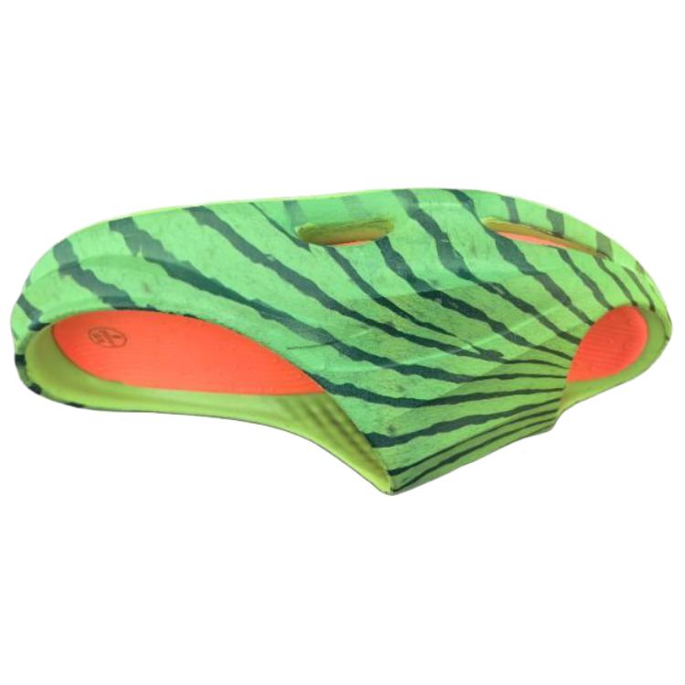 Anta Simple Comfortable Non-Slip Quick-Dry Slide Sandals Men Footwear Green Yellow 112528524-2