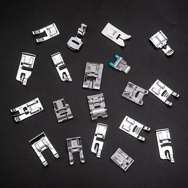 32 шт./комплект Лапки для швейных машин Инструменты для DIY Швейные аксессуары Лапка для шнура Плетения Канавки Комплект лапок для складок