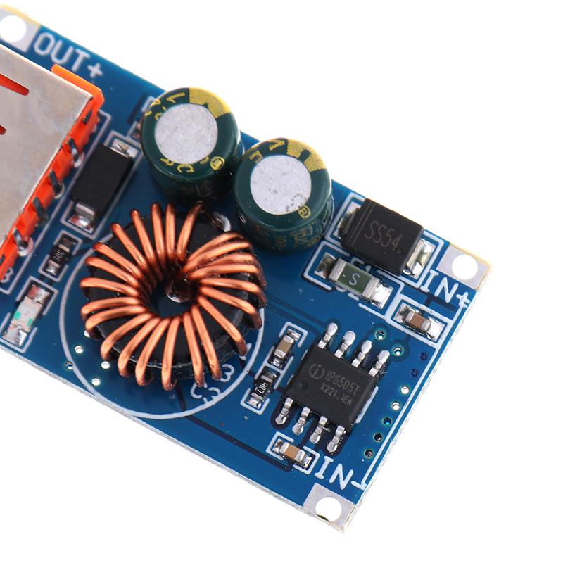Usb DC понижающий модуль 12V 24V для быстрой зарядки телефона Qc3.0 для Huawei Samsung