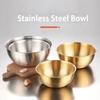 Миска для супа и риса из нержавеющей стали с защитой от ожогов, контейнер для блюд, миска для фруктового салата, столовая посуда