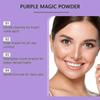Purple Magic Powder - Purple Teeth Whitening Powder, Color Correcting with Hydroxyapatite, Stain Removal, Color Corrector, Teeth Whitening Booster