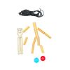 Bamboo Man Toy DIY Puppet Kit Children Interactive Game Bamboo Craft Material Kit for Boys Girls Gift