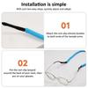 1PC Polyester Foam Floating Glasses Strap Adjustable Length Anti-loss Glasses Cord  Swimming Sport