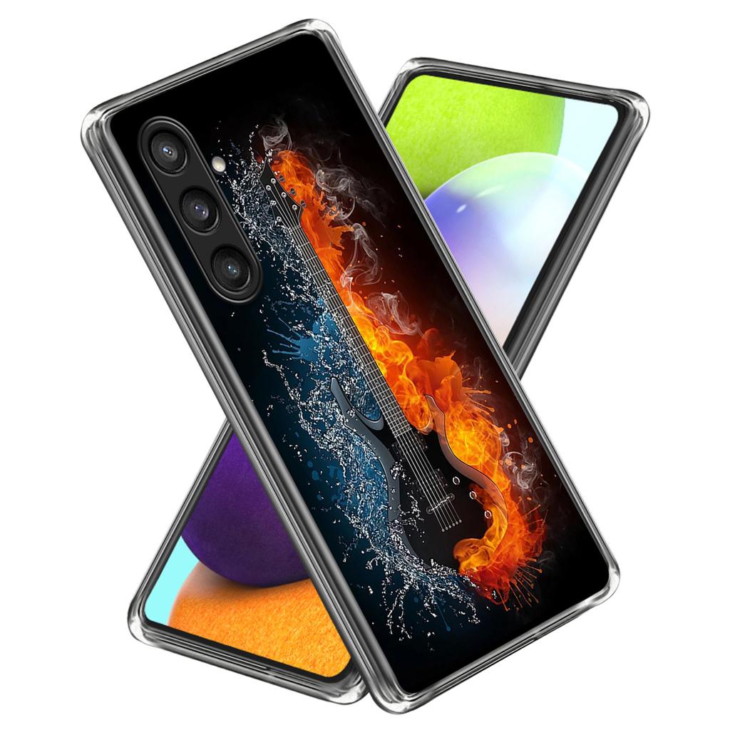 Для Samsung Galaxy S24+ противоударный чехол Мягкий чехол из ТПУ с рисунком и принтом для телефона