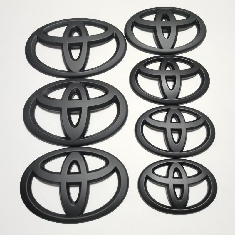 3D накладка-эмблема Toyota для Corolla Camry RAV4 Hilux Yaris Передний Задний Бампер Капот Багажник Логотип Аксессуары