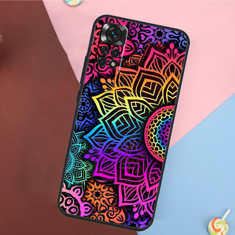 Чехол-мандала для Xiaomi Redmi Note 14 13 12 9 10 11 Pro 9S 10S 11S 12S Redmi 14C 10C 12C 13C