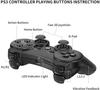 Беспроводные Bluetooth игровые контроллеры Геймпад Перезаряжаемый с системой обнаружения движения для Sony PS3 Playstation 3