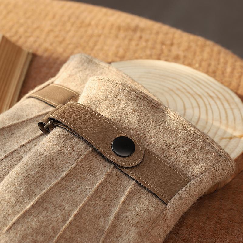 Women's Aesthetic Touchscreen Warm Touchscreen Compatible Cycling Daily Use Party Business Winter Wool Gloves