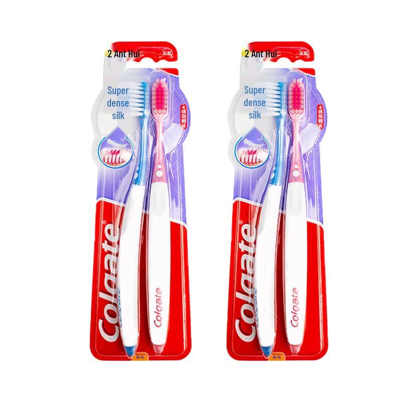 Colgate Ультра-плотная зубная щетка для ухода за деснами, 4 шт.