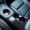 For Mercedes Benz CLA GLA Carbon Fiber Interior Center Cup Holder Cover Trim