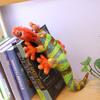Lizard Plush Toy Soft Fully Filled Cute Animal Doll Plushie Ornament Photo Props Simulation Chameleon Stuffed Reptile Doll Pillow Home Decoration