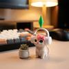 Милый Мини-Кот Украшение 3D Печатная Фигурка Кота Декор Приборной Панели Автомобиля Забавный Аксессуар для Интерьера Автомобиля Декор для Дома и Офиса