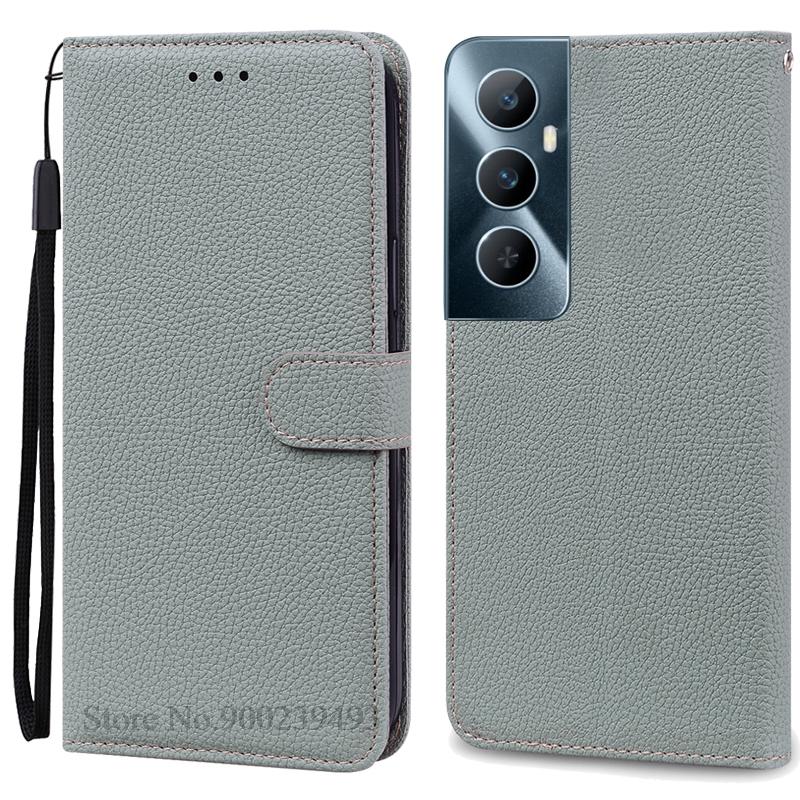 Для Realme C65 Чехол Кожаный Кошелек Книжка Чехол для Телефона Для Realme C65 4G Coque Fundas Для Oppo Realme C65 Чехол для Телефона