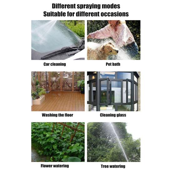 Комплект для мойки высокого давления для автомобиля Эргономичная рукоятка Устойчивый к утечкам Регулируемый очиститель высокого давления на 360 градусов