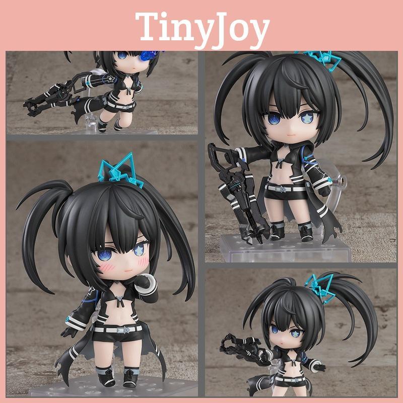 Очаровательный Чиби Нендороид 2155 Black Rock Shooter Алисия Модель Фигурки Экшн ПВХ 10см