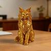 Nordic-Style Desktop Cat Ornaments Cute Sitting Cat Sculpture Cat Statue  Living Room Decor