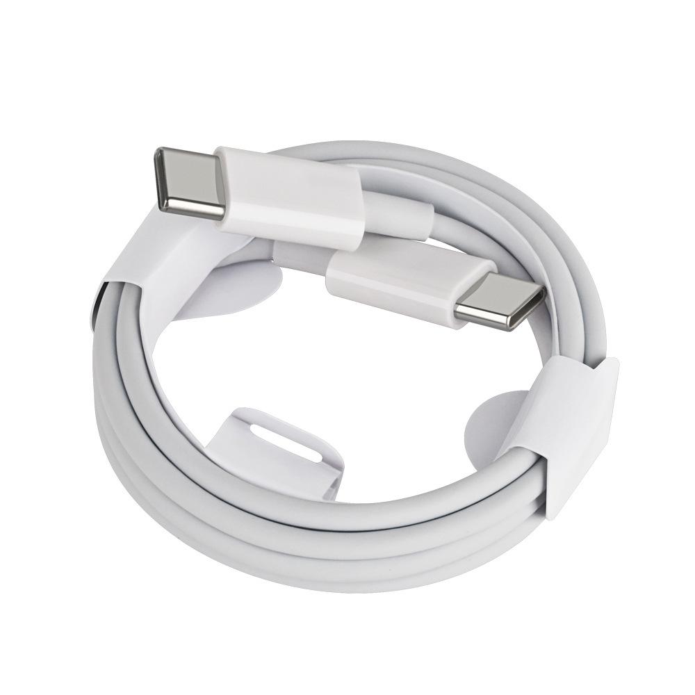 PD100W Dual-Head USB-C Cable, 60W Fast Charging, Compatible with Apple Devices