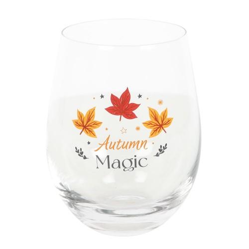 Something Different Autumn Magic Stemless Glass