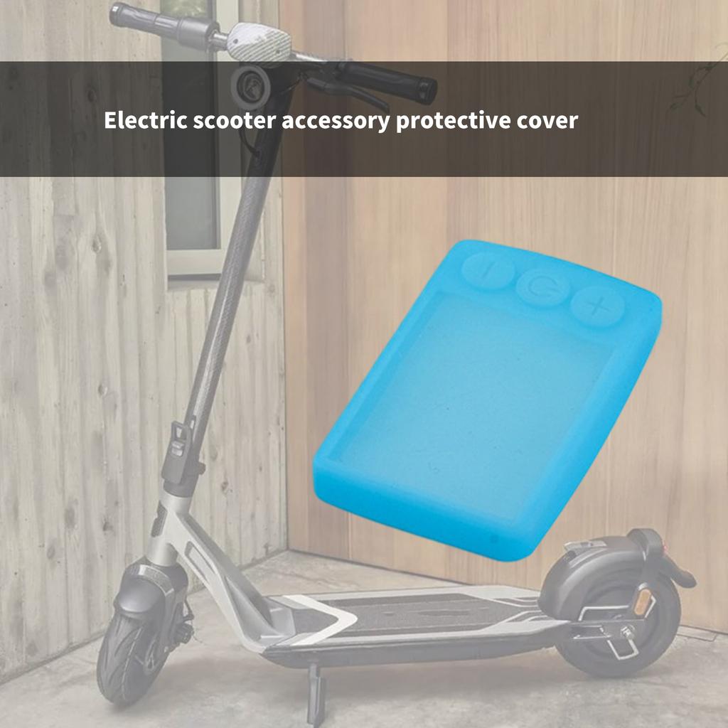 Защитный чехол для дисплея электросамоката Водонепроницаемая силиконовая защитная крышка Замена крышки приборной панели Прочный