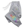 Womens Sweatpants Color Printing Sports Pants Fitness Jogger Trousers Daily Casual Street Sweet Woman Pants Running