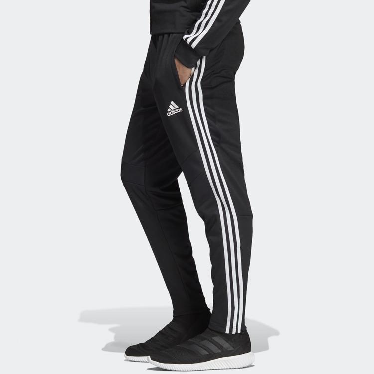 adidas Спортивные брюки Tiro 19 черные/белые мужские уличная одежда D95958